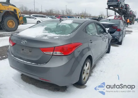 2011 Hyundai Elantra Gls from USA, damaged, VIN 5NPDH4AE0BH047451